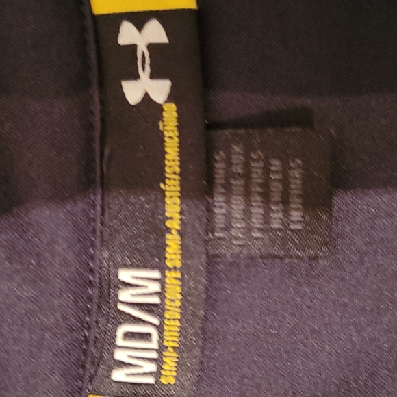 Under Armour Coldgear Navy Blue Zip Pullover - Picture 2 of 6